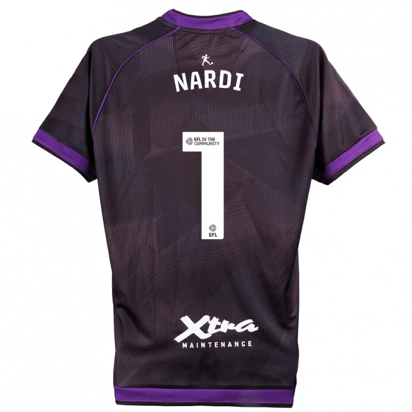 Danxen Damen Paul Nardi #1 Trikot Violett Weiß Torwarttrikot 2025/26 Österreich