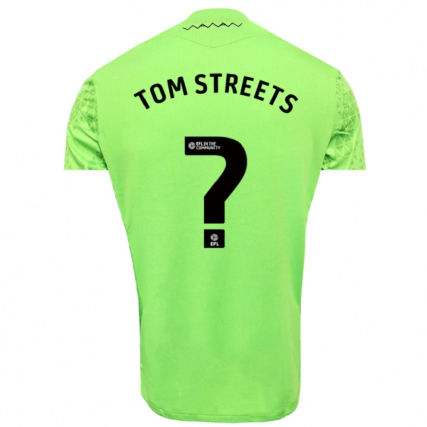Danxen Damen Tom Streets #0 Trikot Limettengrün Schwarz Torwarttrikot 2025/26 Österreich
