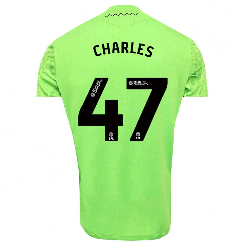 Danxen Damen Pierce Charles #47 Trikot Limettengrün Schwarz Torwarttrikot 2025/26 Österreich