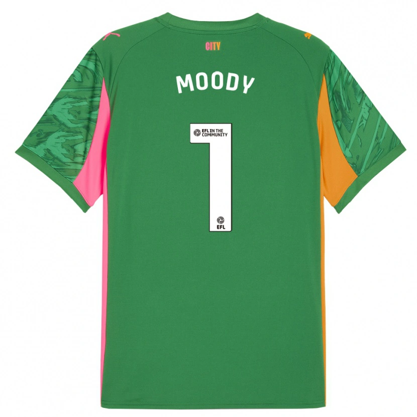 Danxen Damen Dylan Moody #1 Trikot Grün Orange Torwarttrikot 2025/26 Österreich