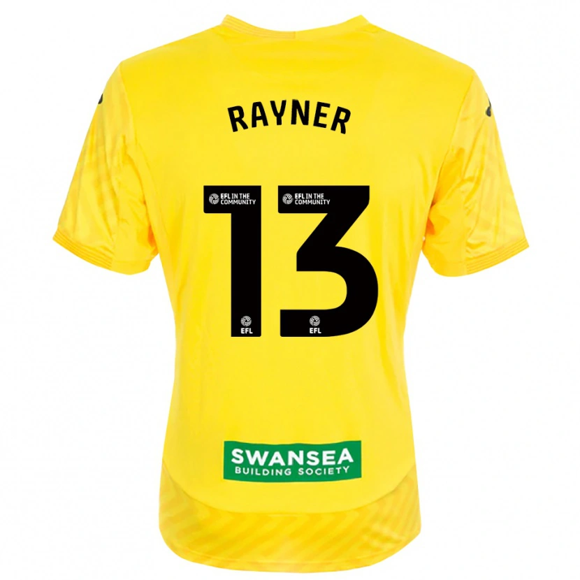 Danxen Damen Opal Rayner #13 Trikot Gelb Schwarz Torwarttrikot 2025/26 Österreich