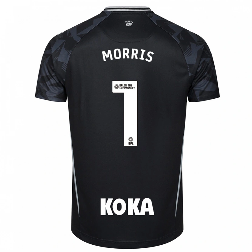 Danxen Damen Sam Morris #1 Trikot Schwarz Blau Torwarttrikot 2025/26 Österreich