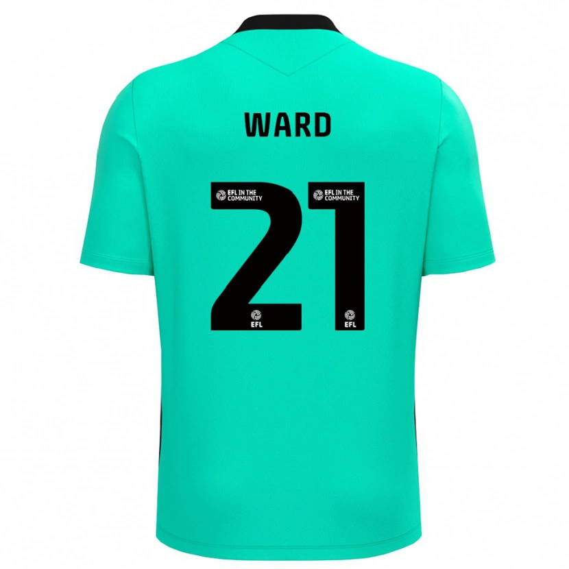 Danxen Damen Danny Ward #21 Trikot Mittel Türkis Torwarttrikot 2025/26 Österreich