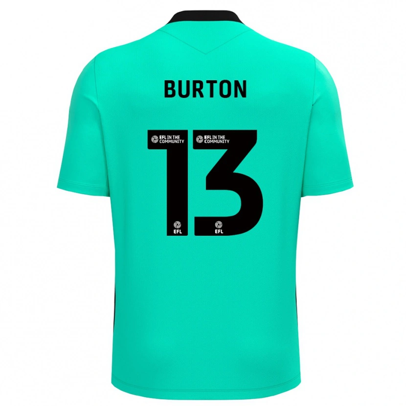 Danxen Damen Callum Burton #13 Trikot Mittel Türkis Torwarttrikot 2025/26 Österreich