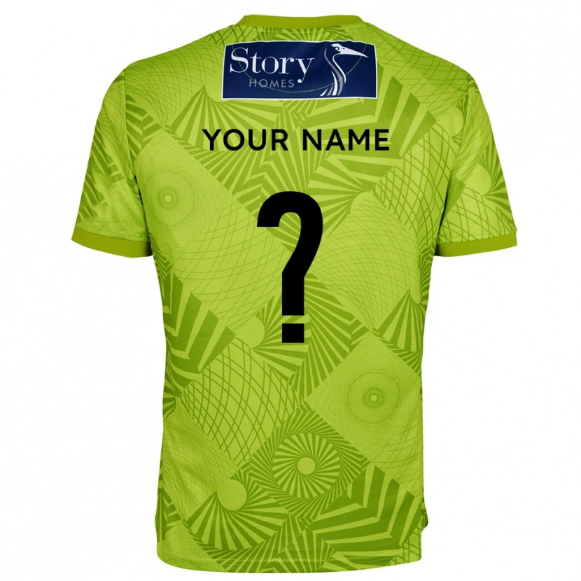 Danxen Damen Carlisle United Trikot Gelb Grün Torwarttrikot 2025/26 Österreich