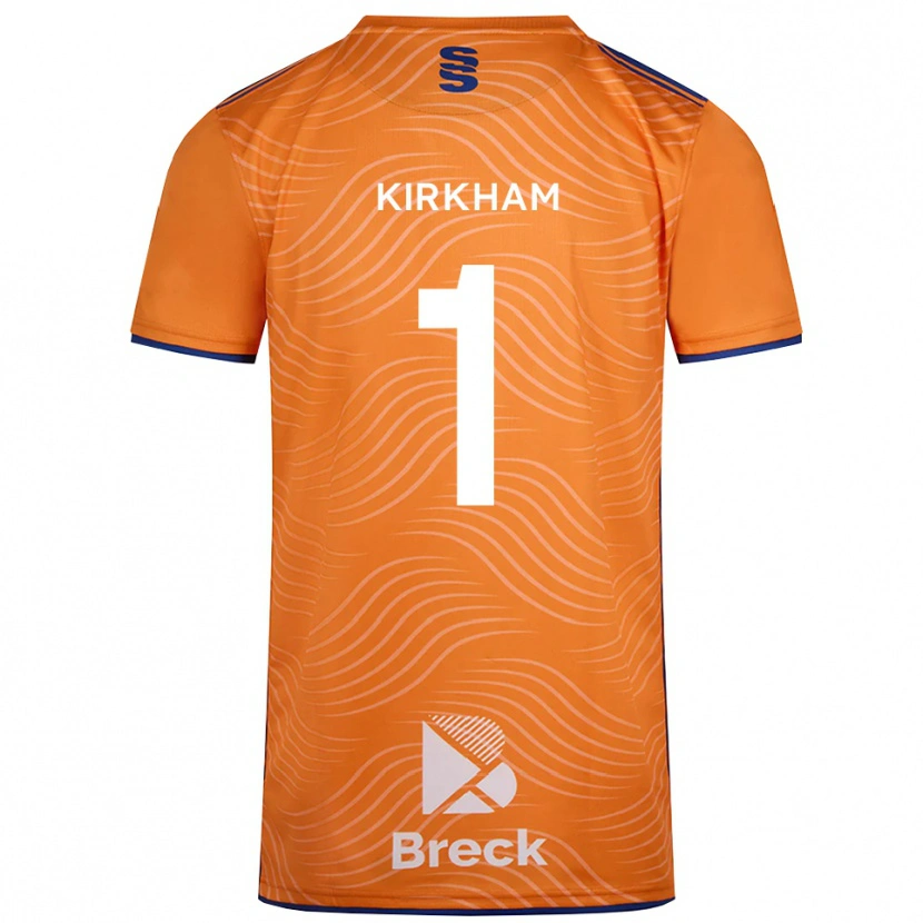 Danxen Damen Skye Kirkham #1 Trikot Orange Schwarz Torwarttrikot 2025/26 Österreich