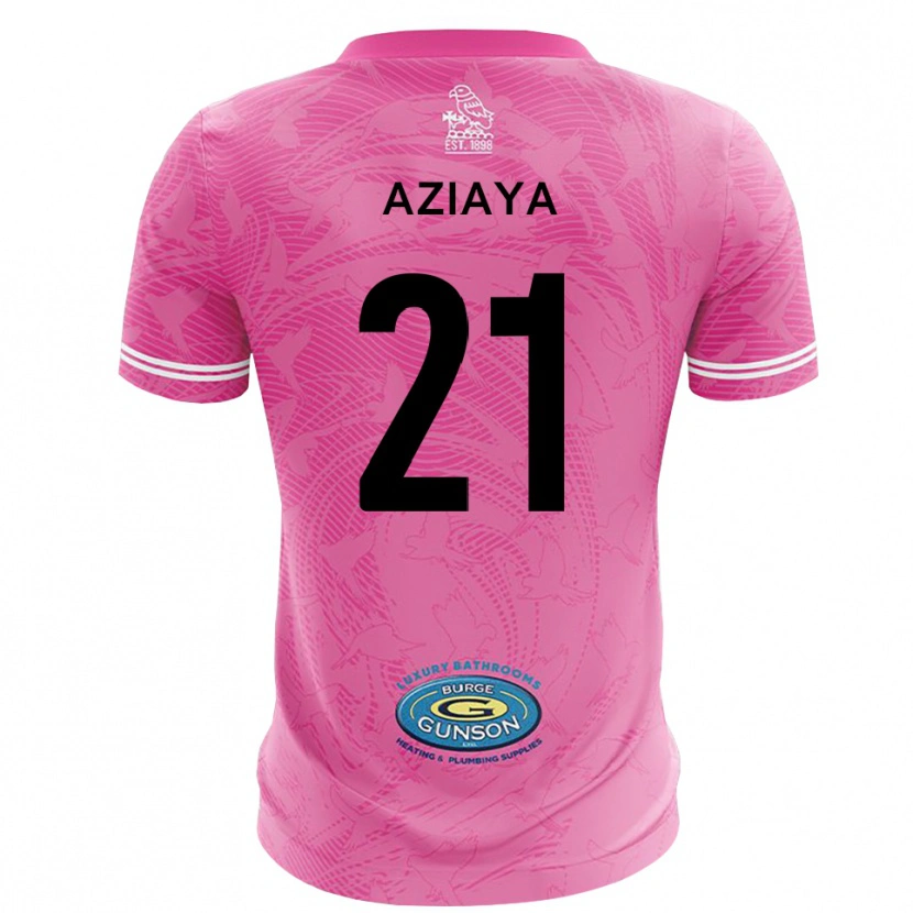 Danxen Damen David Aziaya #21 Trikot Pink Weiß Torwarttrikot 2025/26 Österreich