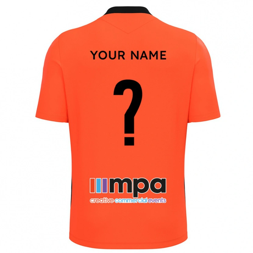 Danxen Damen Solihull Moors Trikot Orange Schwarz Torwarttrikot 2025/26 Österreich