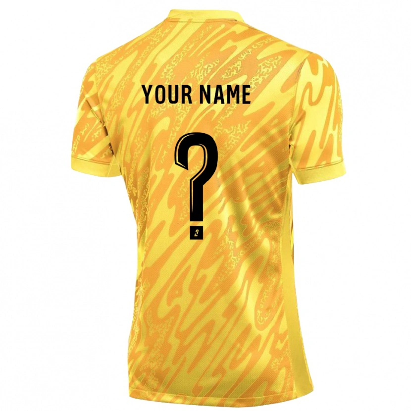 Danxen Damen Montpellier HSC Trikot Orange Gelb Torwarttrikot 2025/26 Österreich
