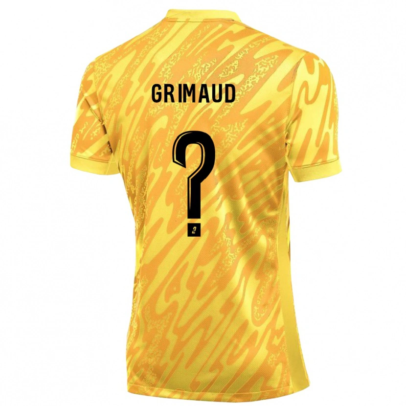 Danxen Damen Charles Grimaud #0 Trikot Orange Gelb Torwarttrikot 2025/26 Österreich