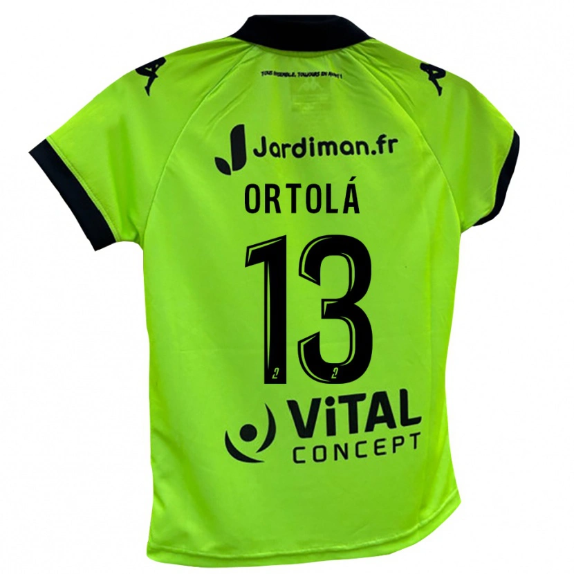 Danxen Damen Adrián Ortolá #13 Trikot Neon Grün Torwarttrikot 2025/26 Österreich