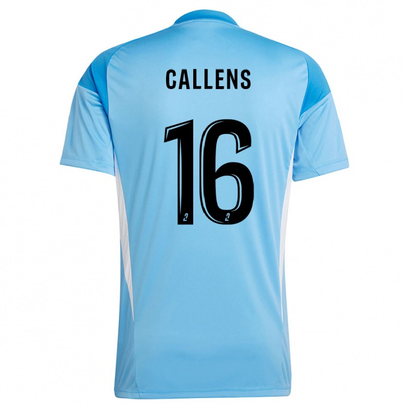 Danxen Damen Thomas Callens #16 Trikot Himmelblau Weiß Torwarttrikot 2025/26 Österreich