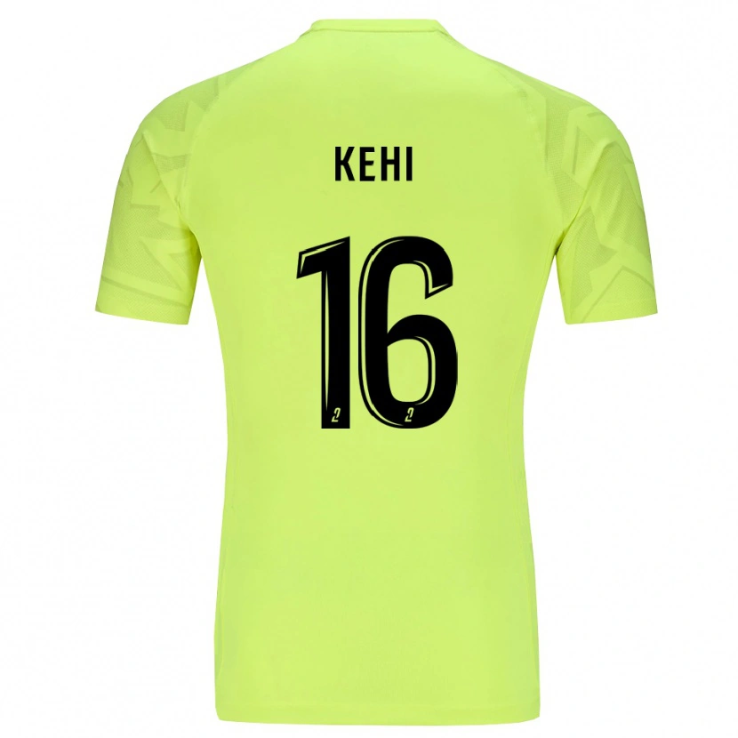 Danxen Damen Marc-Olivier Kehi #16 Trikot Neon Grün Torwarttrikot 2025/26 Österreich