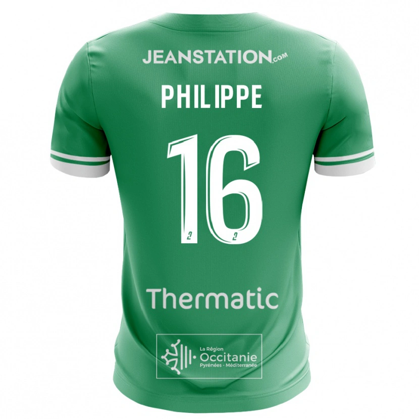 Danxen Damen Flavie Philippe #16 Trikot Grün Weiß Torwarttrikot 2025/26 Österreich