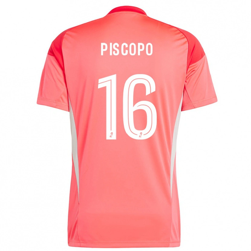 Danxen Damen Ange Piscopo #16 Trikot Orange Rot Weiß Torwarttrikot 2025/26 Österreich