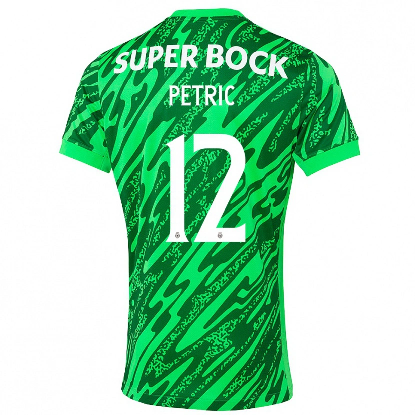 Danxen Damen Luka Petric #12 Trikot Grün Weiß Torwarttrikot 2025/26 Österreich