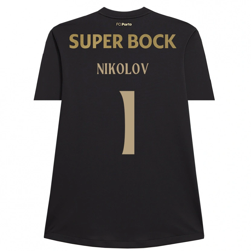 Danxen Damen Antoni Nikolov #1 Trikot Schwarz Braun Torwarttrikot 2025/26 Österreich