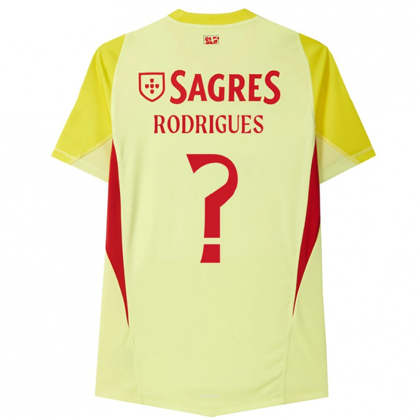 Danxen Damen Miguel Rodrigues #0 Trikot Gelb Rot Torwarttrikot 2025/26 Österreich