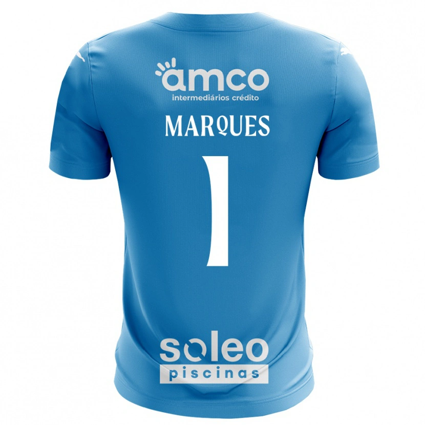 Danxen Damen André Marques #1 Trikot Blau Weiß Torwarttrikot 2025/26 Österreich