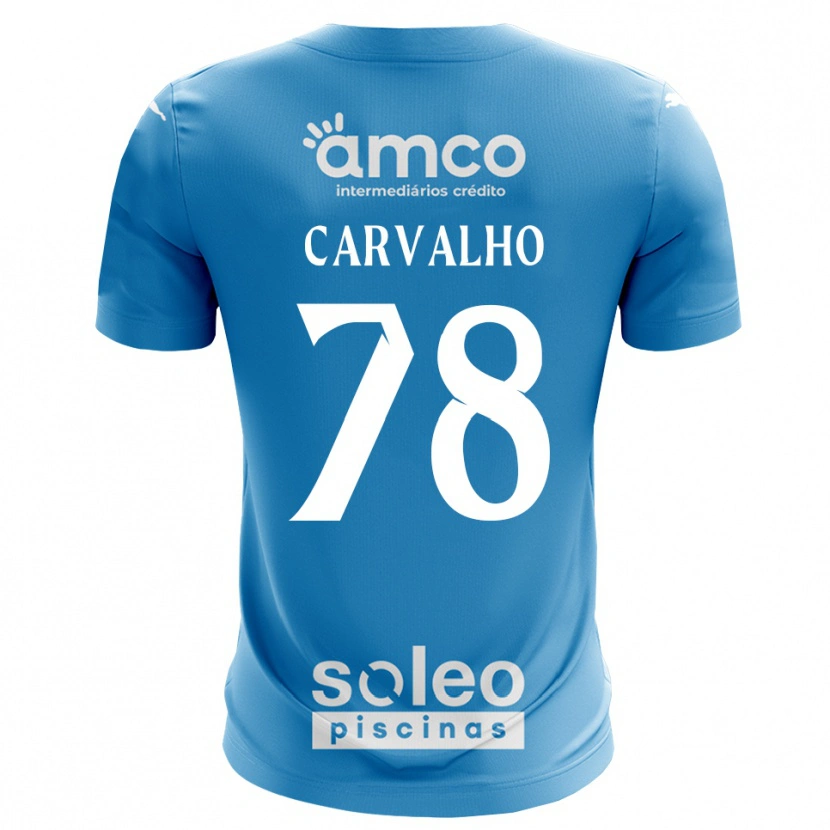 Danxen Damen João Carvalho #78 Trikot Blau Weiß Torwarttrikot 2025/26 Österreich
