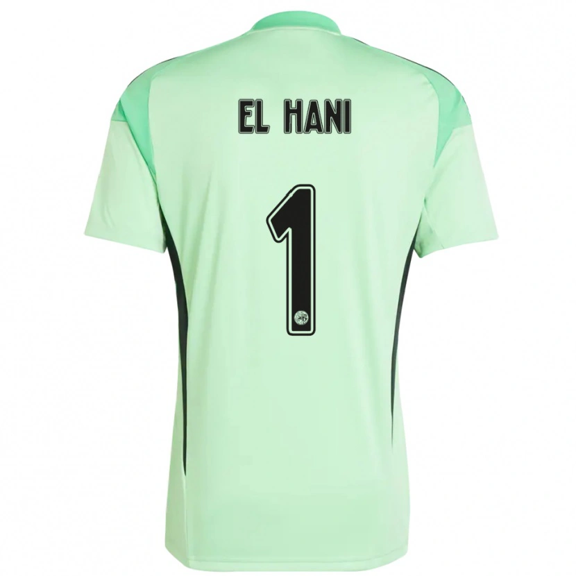 Danxen Damen Aymean el Hani #1 Trikot Hellgrün Schwarz Torwarttrikot 2025/26 Österreich