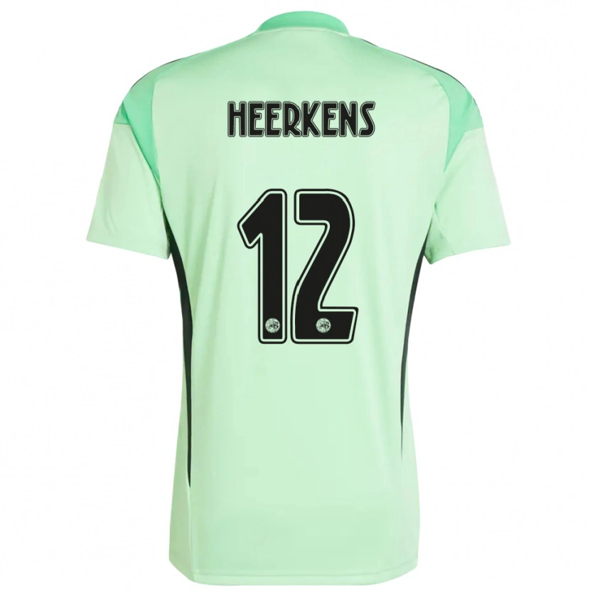 Danxen Damen Joeri Heerkens #12 Trikot Hellgrün Schwarz Torwarttrikot 2025/26 Österreich