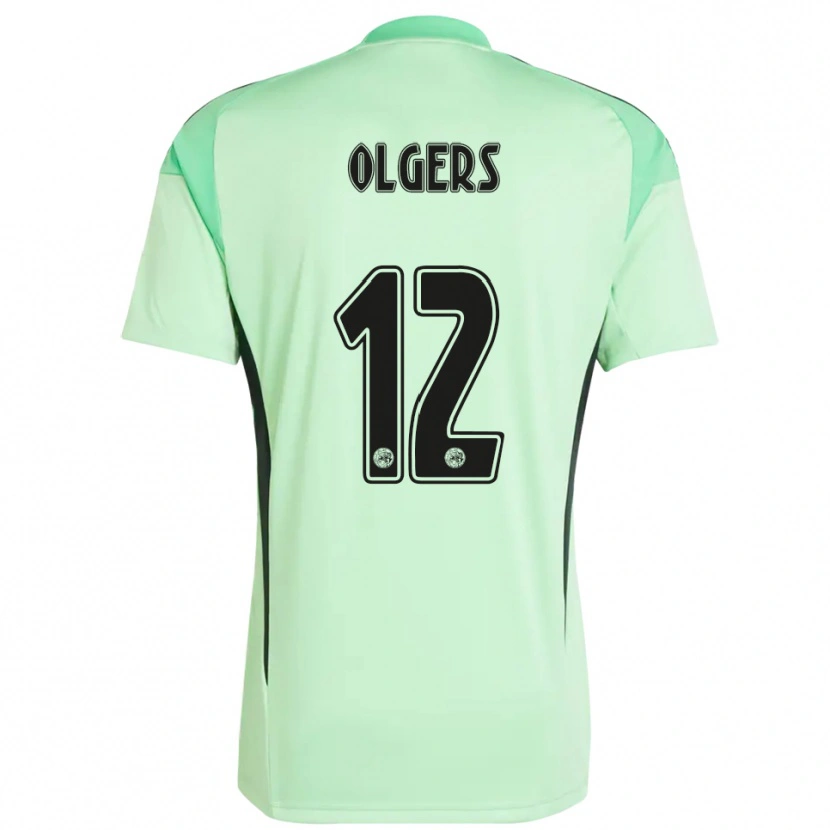 Danxen Damen Guus Olgers #12 Trikot Hellgrün Schwarz Torwarttrikot 2025/26 Österreich