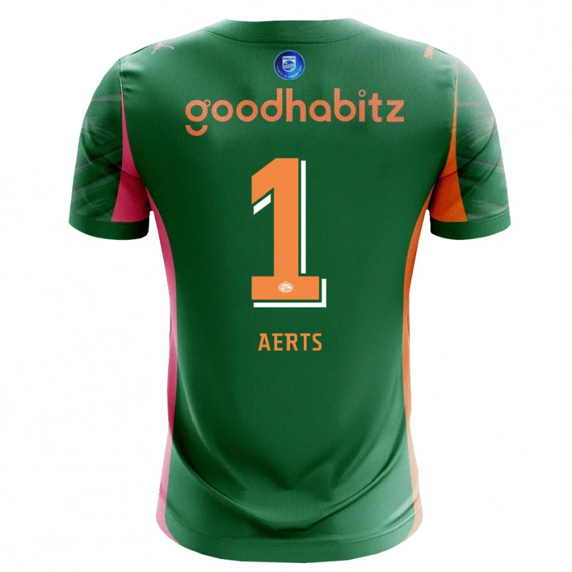 Danxen Damen Kane Aerts #1 Trikot Grün Orange Torwarttrikot 2025/26 Österreich