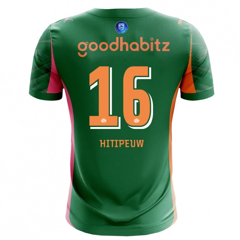 Danxen Damen Thaliro Hitipeuw #16 Trikot Grün Orange Torwarttrikot 2025/26 Österreich