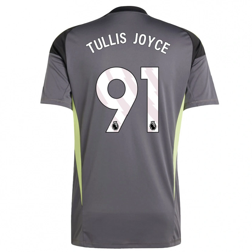 Danxen Damen Phallon Tullis-Joyce #91 Trikot Dunkelgrau Weiß Torwarttrikot 2025/26 Österreich