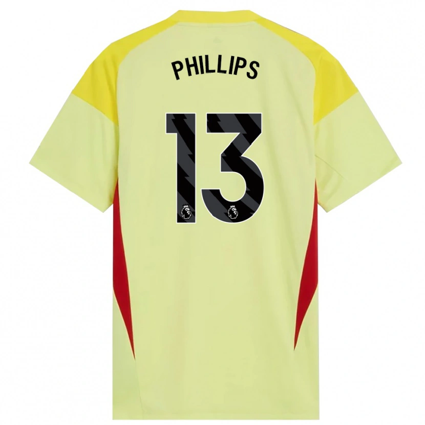 Danxen Damen Charlie Phillips #13 Trikot Gelb Rot Schwarz Torwarttrikot 2025/26 Österreich