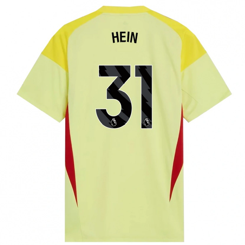 Danxen Damen Karl Hein #31 Trikot Gelb Rot Schwarz Torwarttrikot 2025/26 Österreich
