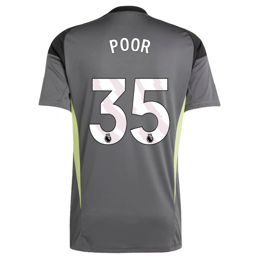 Danxen Damen Sophia Poor #35 Trikot Dunkelgrau Schwarz Torwarttrikot 2025/26 Österreich