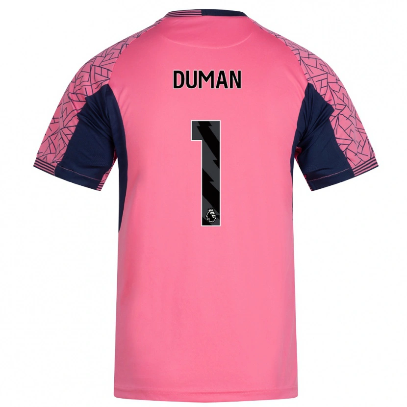 Danxen Damen Layla-Belle Duman #1 Trikot Rosa Schwarz Torwarttrikot 2025/26 Österreich