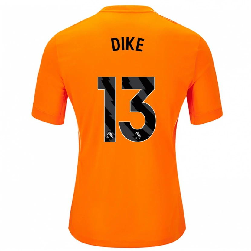 Danxen Damen Michael Dike #13 Trikot Orange Schwarz Torwarttrikot 2025/26 Österreich