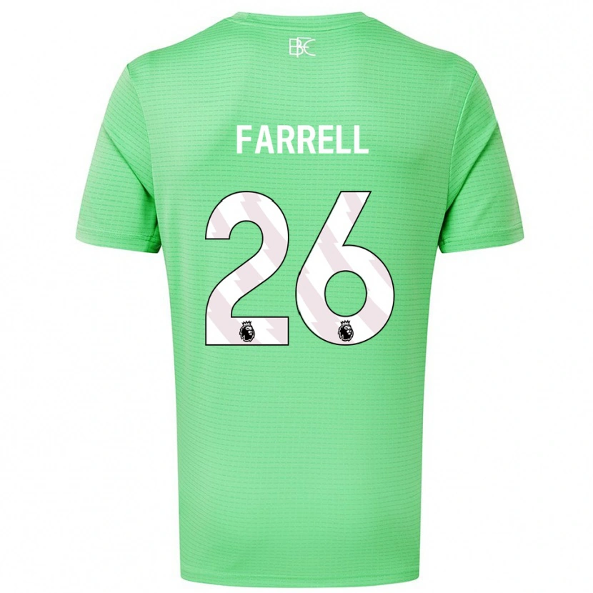 Danxen Damen Lucy Farrell #26 Trikot Mittelgrün Torwarttrikot 2025/26 Österreich