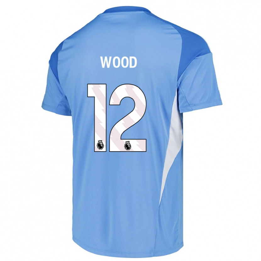 Danxen Damen Oliver Wood #12 Trikot Himmelsblau Weiß Torwarttrikot 2025/26 Österreich