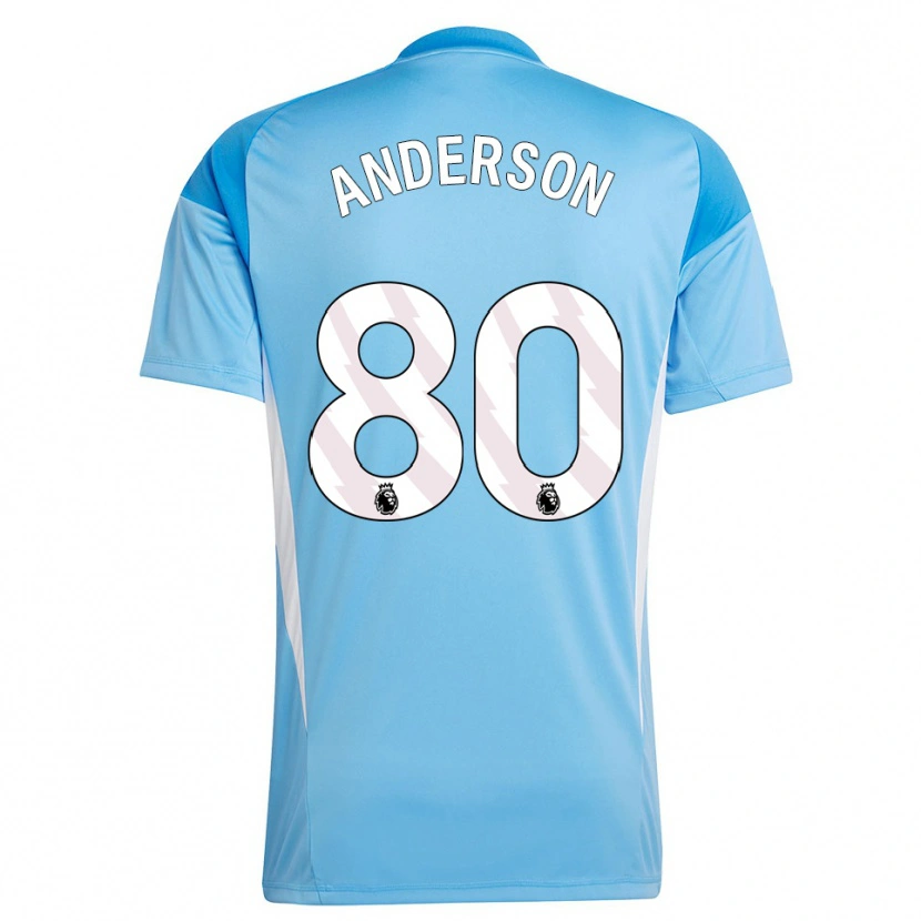 Danxen Damen Will Anderson #80 Trikot Blau Weiß Torwarttrikot 2025/26 Österreich