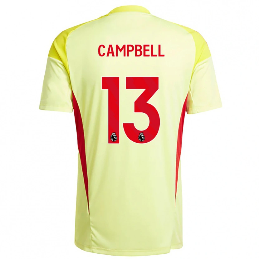 Danxen Damen Luke Campbell #13 Trikot Hellgelb Orange Torwarttrikot 2025/26 Österreich