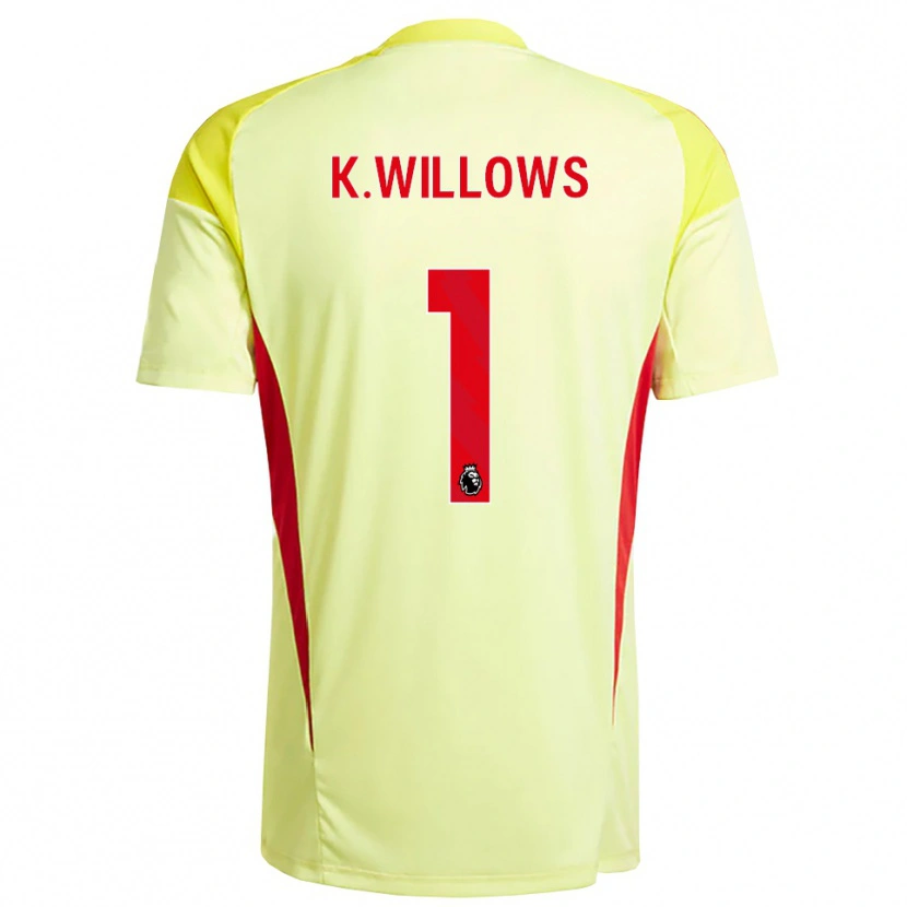Danxen Damen Keehan Willows #1 Trikot Hellgelb Orange Torwarttrikot 2025/26 Österreich