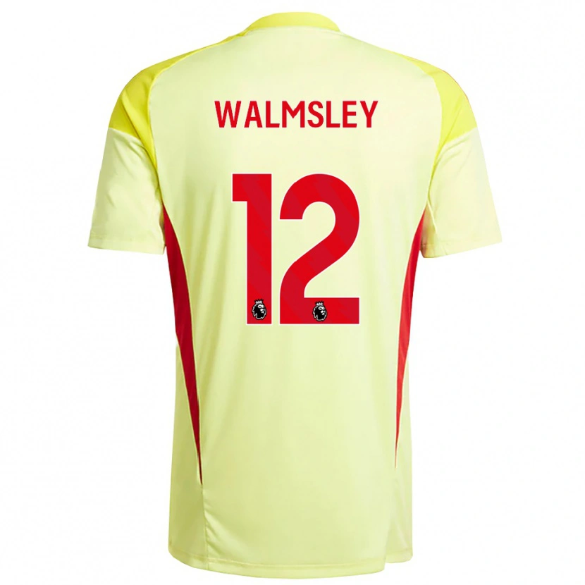 Danxen Damen Joseph Walmsley #12 Trikot Hellgelb Orange Torwarttrikot 2025/26 Österreich
