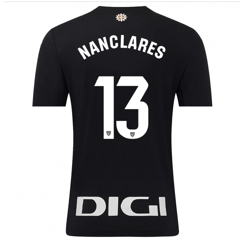 Danxen Damen Adriana Nanclares Romero #13 Trikot Schwarz Weiß Torwarttrikot 2025/26 Österreich