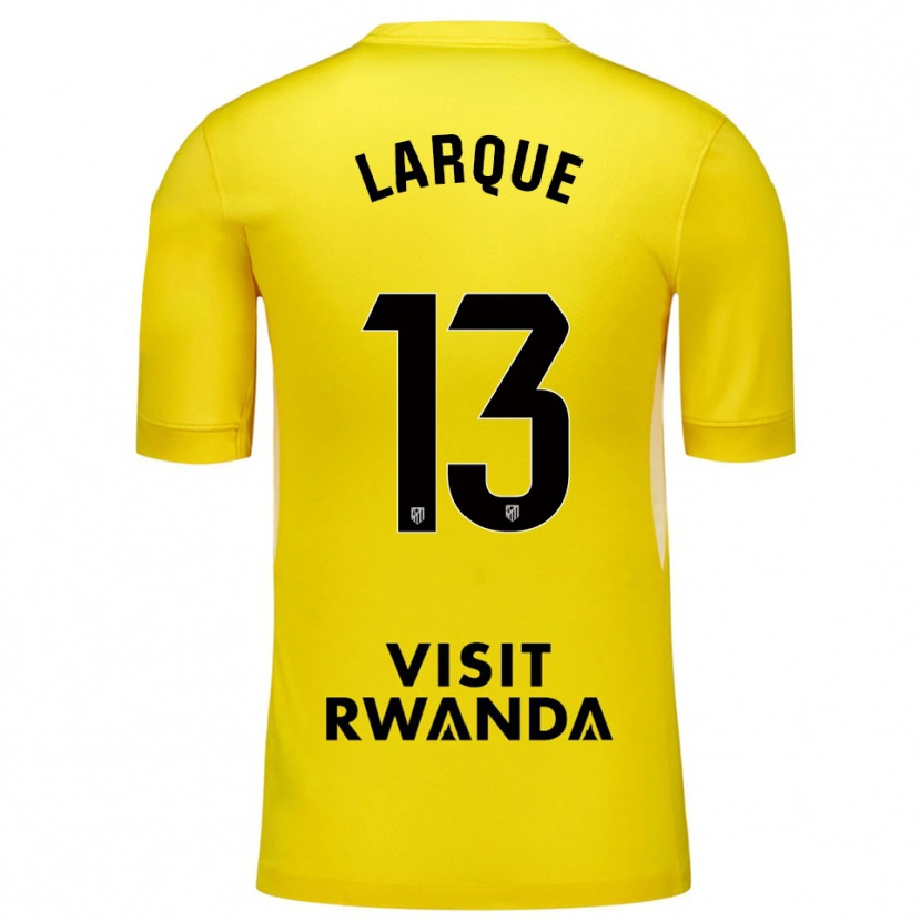 Danxen Damen Patricia Larqué #13 Trikot Gelb Schwarz Torwarttrikot 2025/26 Österreich