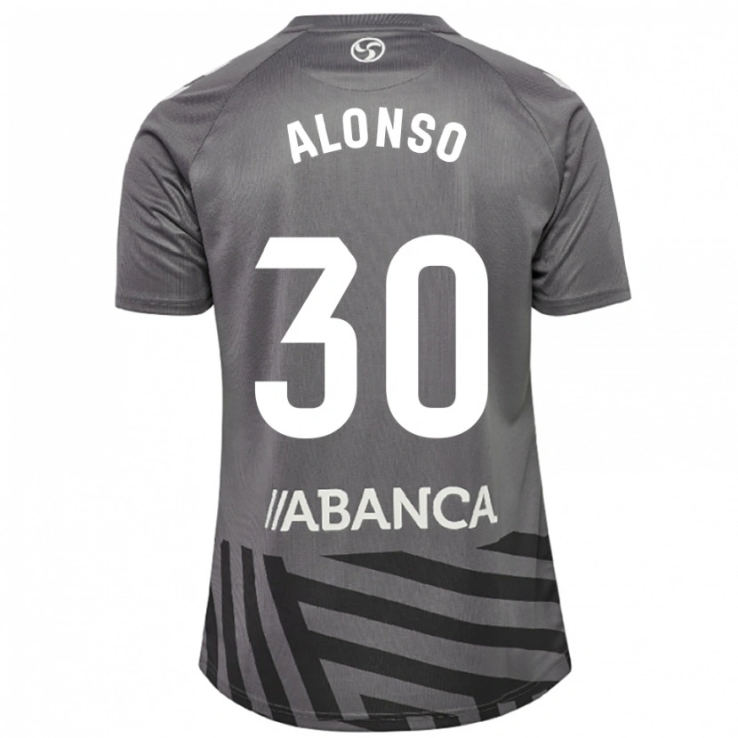 Danxen Damen Adriana Alonso #30 Trikot Dunkelgrau Schwarz Torwarttrikot 2025/26 Österreich