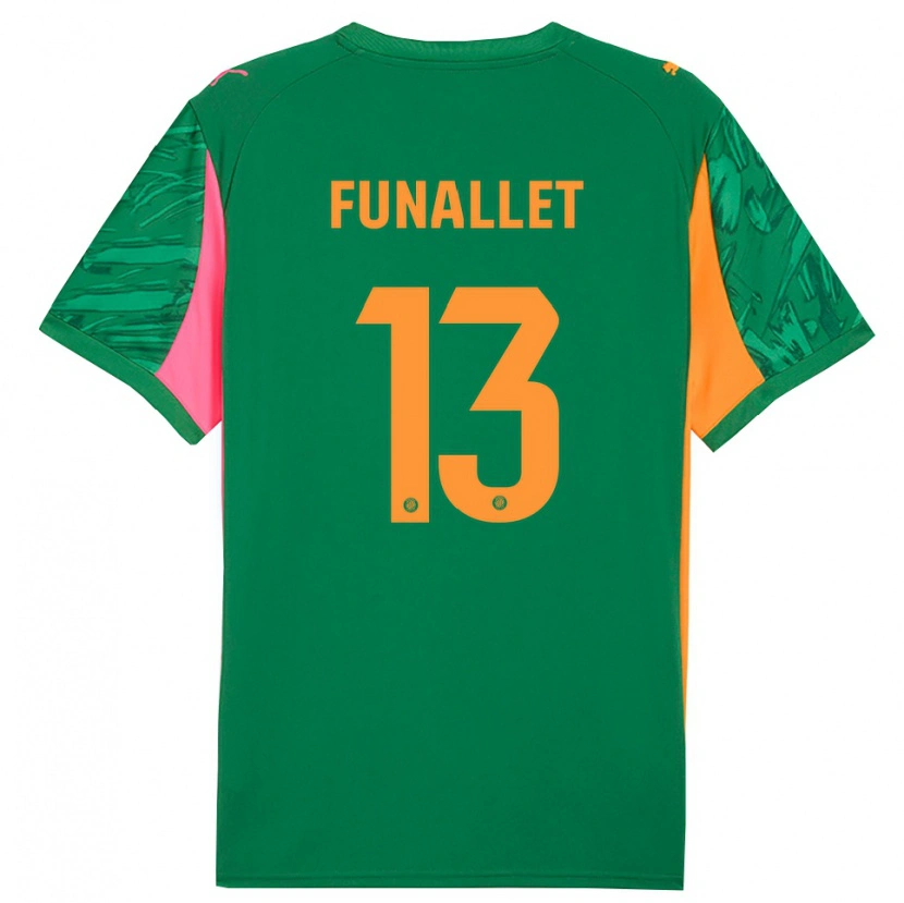 Danxen Damen Pau Funallet #13 Trikot Grün Orange Torwarttrikot 2025/26 Österreich