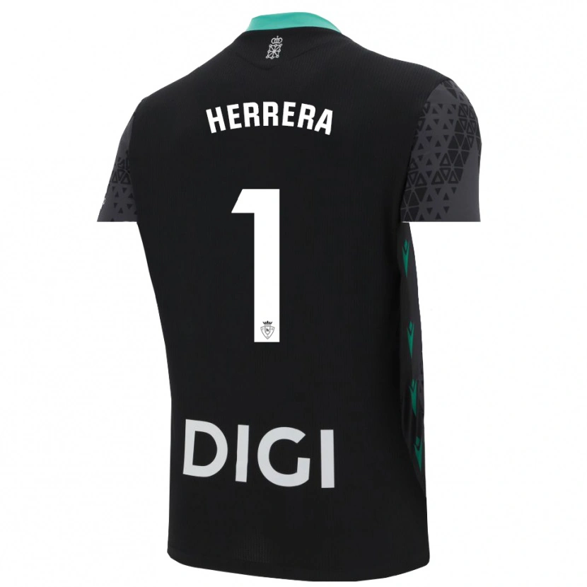 Danxen Damen Sergio Herrera #1 Trikot Dunkelgrau Schwarz Torwarttrikot 2025/26 Österreich