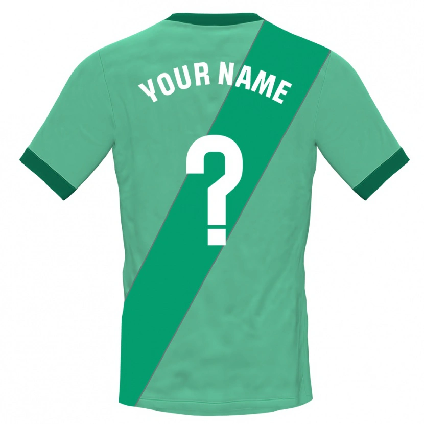 Danxen Damen Rayo Vallecano Trikot Grün Schwarz Torwarttrikot 2025/26 Österreich