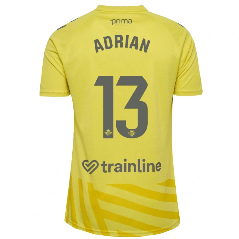 Danxen Damen Adrián #13 Trikot Gelb Grau Torwarttrikot 2025/26 Österreich