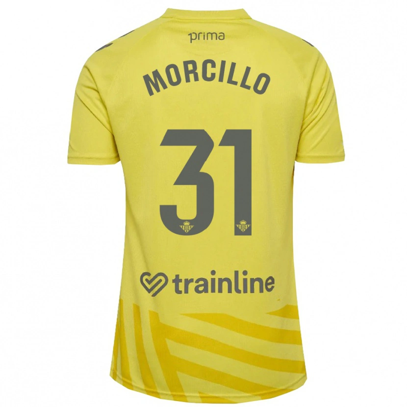 Danxen Damen Ana Morcillo #31 Trikot Gelb Grau Torwarttrikot 2025/26 Österreich