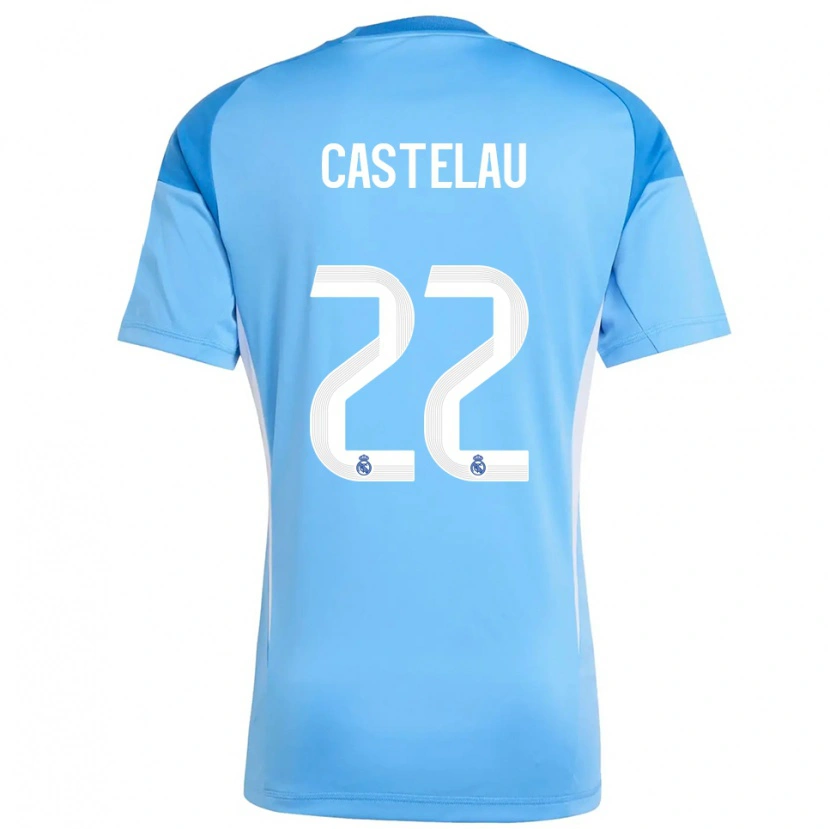 Danxen Damen Alber Castelau #22 Trikot Himmelblau Weiß Torwarttrikot 2025/26 Österreich